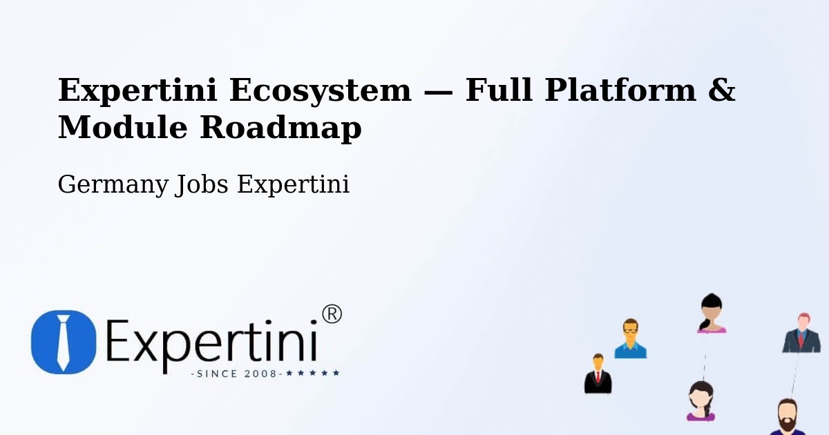 Expertini Ecosystem — Full Platform & Module Roadmap – Ducherow