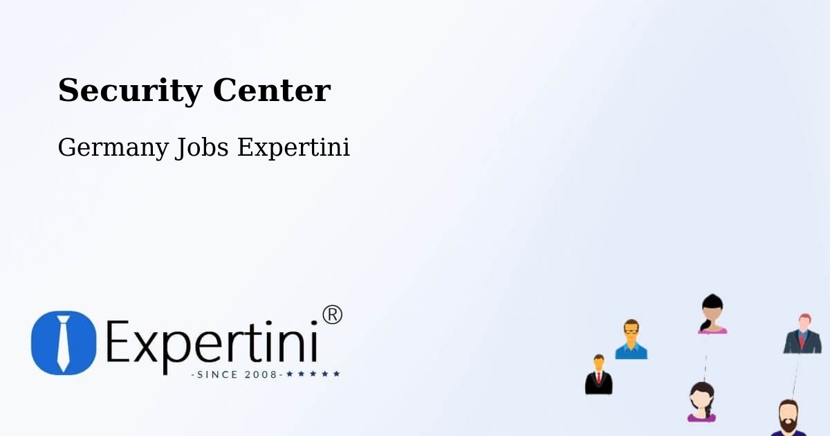 Security Center - Germany Jobs Expertini