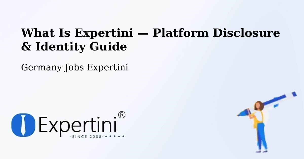 What Is Expertini — Platform Disclosure & Identity Guide – Ducherow